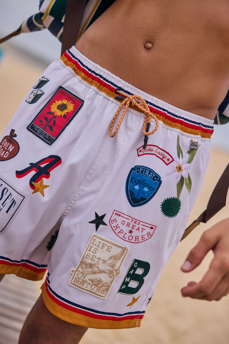 Hover Alternative image -  Bosco-Joe-Mens-Swim-Trunks-18259