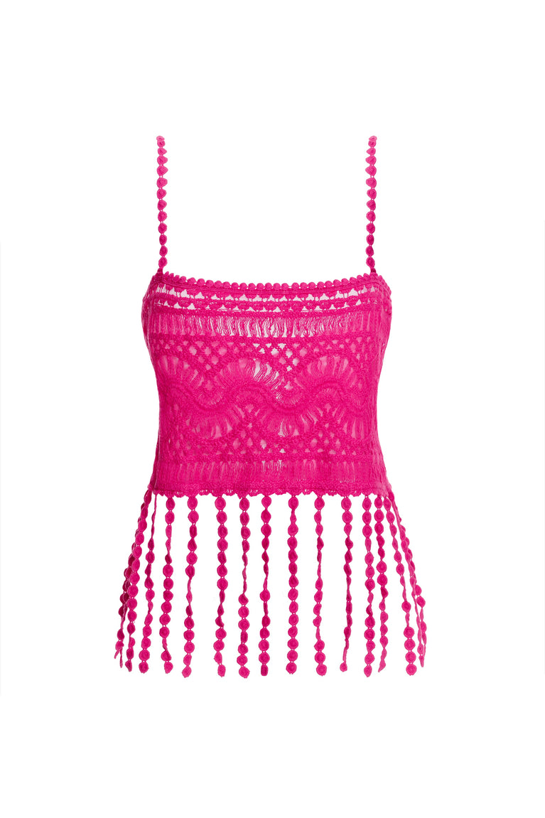 Hover Alternative image -  Special-Revolve-Marni-Fringe-Crop-Top-15343-2