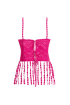 Thumbnail - Special-Revolve-Marni-Fringe-Crop-Top-15343-4 - 4