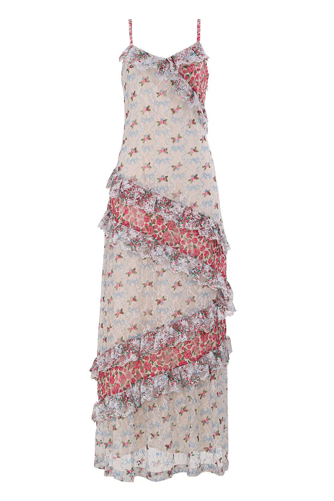 cherish maxi dress Agua Bendita: Alana Maxi Dress (20593) M