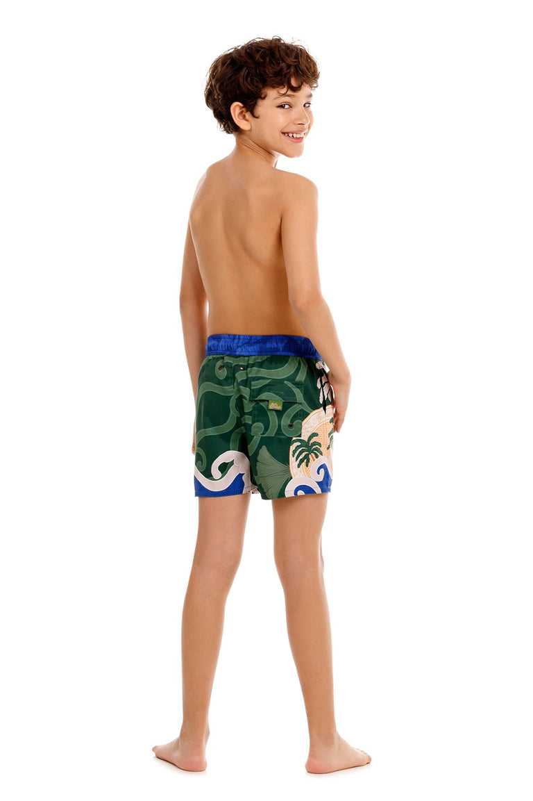 Short VAUDE Kids Detective - Bermuda Enfant Randonnée Et Quotidien