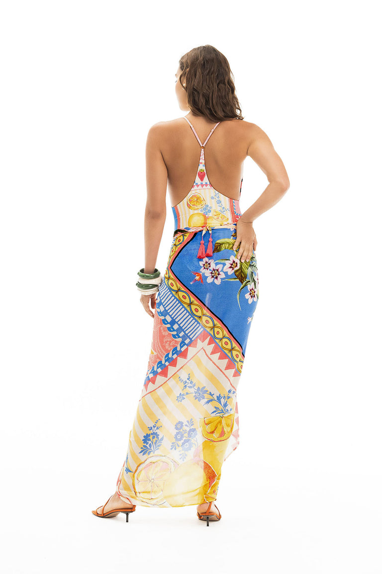 Marine Pareo Cover-up - 3